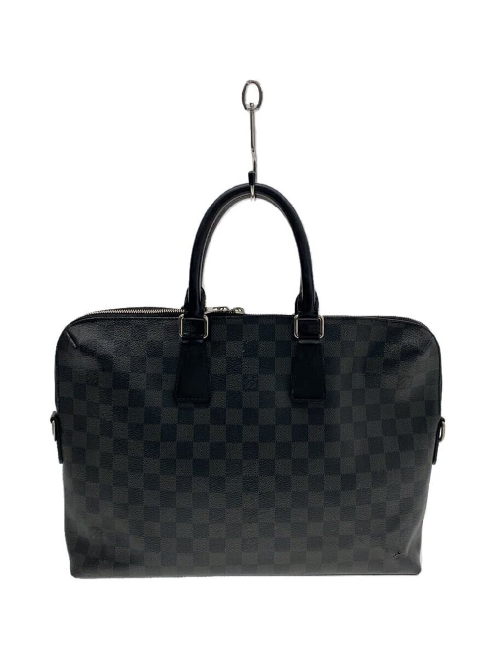 LOUIS VUITTON Porte Documents Jour Damier Graphite Black